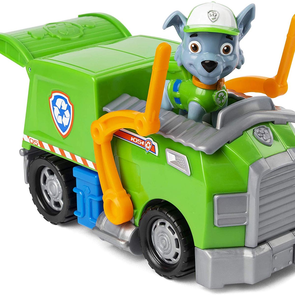 GENERICO - Patrulla Canina Paw Patrol Mission Paw Rocky Carro Reciclaje