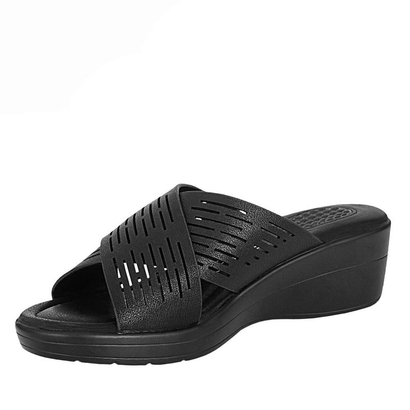 FRATTINI COMFORT - Plataforma de Mujer marca FRATTINI COMFORT en Color NEGRO   SAND3J89