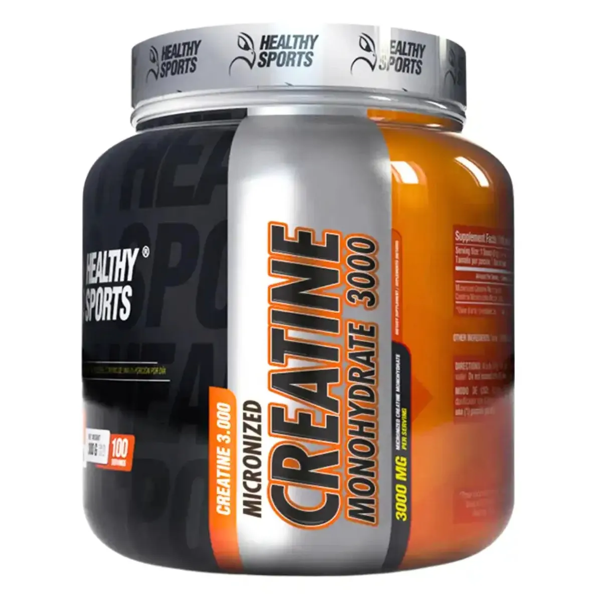 HEALTHY SPORTS - Creatine Monohydrate 3000 100 Servicios