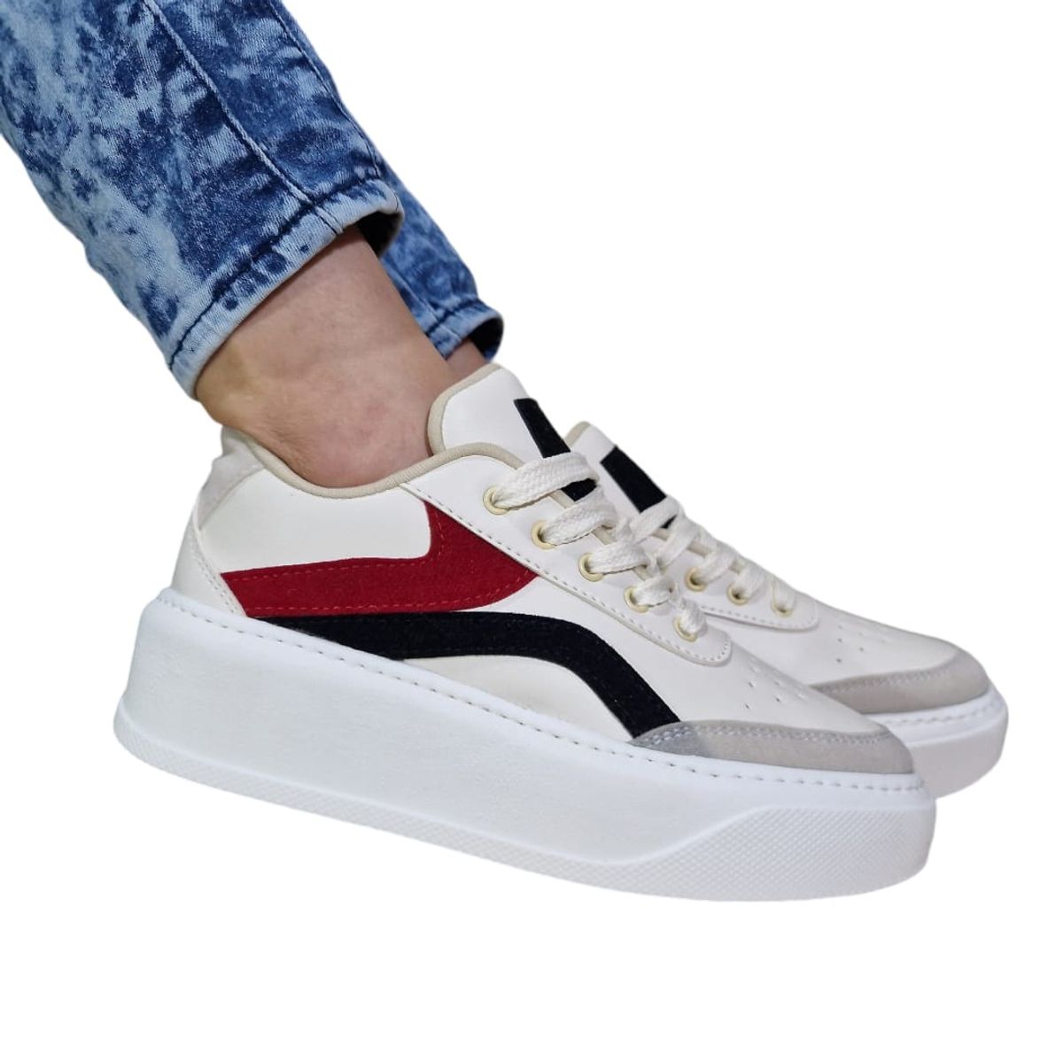 EVEGONZ - Tenis Zapatos Urbanos Planos Cómodos de Mujer