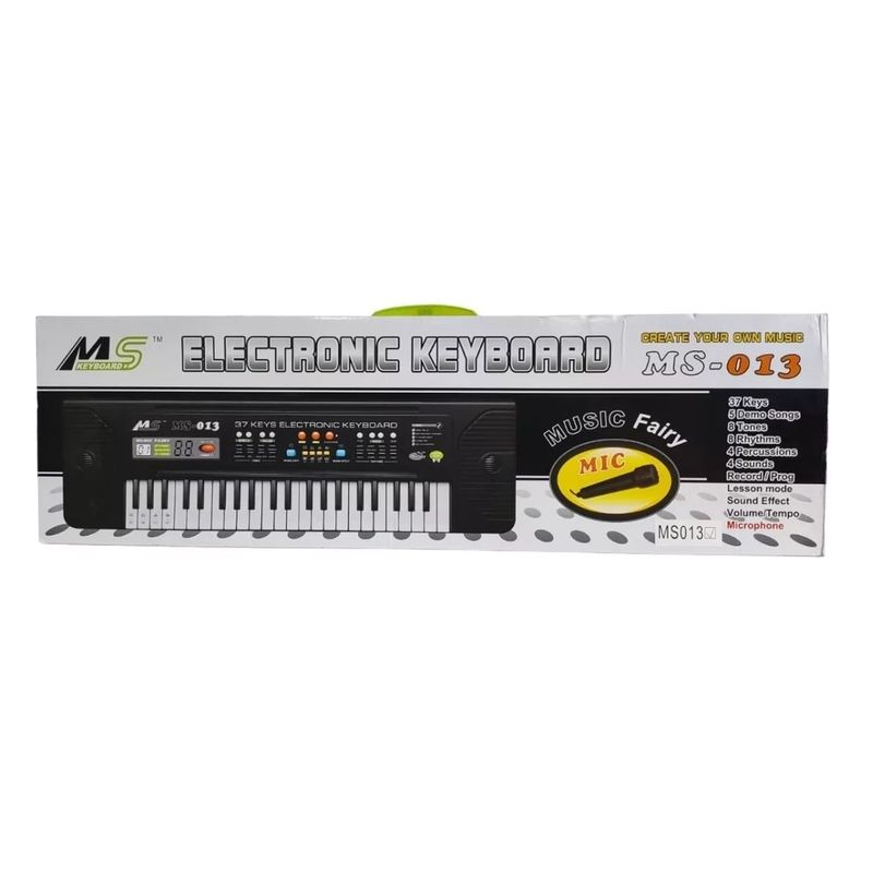 GENERICO - Teclado Organeta Piano Niños Micrófono Infantil X37 Teclas