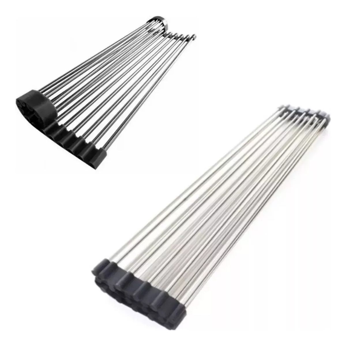 GENERICO - Rejilla Escurridor Loza Plegable Secaplatos Verduras Cocina