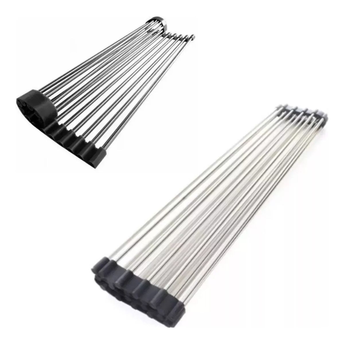 GENERICO - Rejilla Escurridor Loza Plegable Secaplatos Verduras Cocina