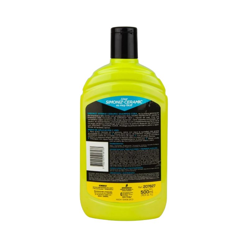SIMONIZ - Shampoo Cera Hybrid Ceramic Simoniz - 500ML