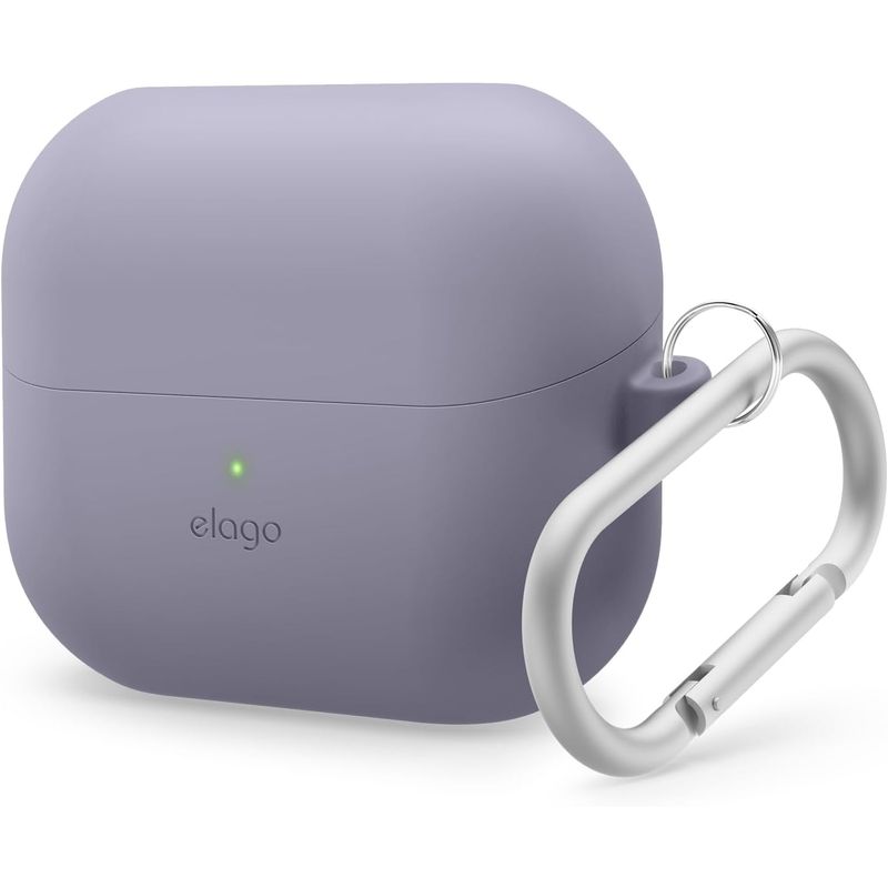 ELAGO - ELAGO Estuche Compatible Galaxy Buds 3 / Buds 3 Pro Con Arnés Lavanda