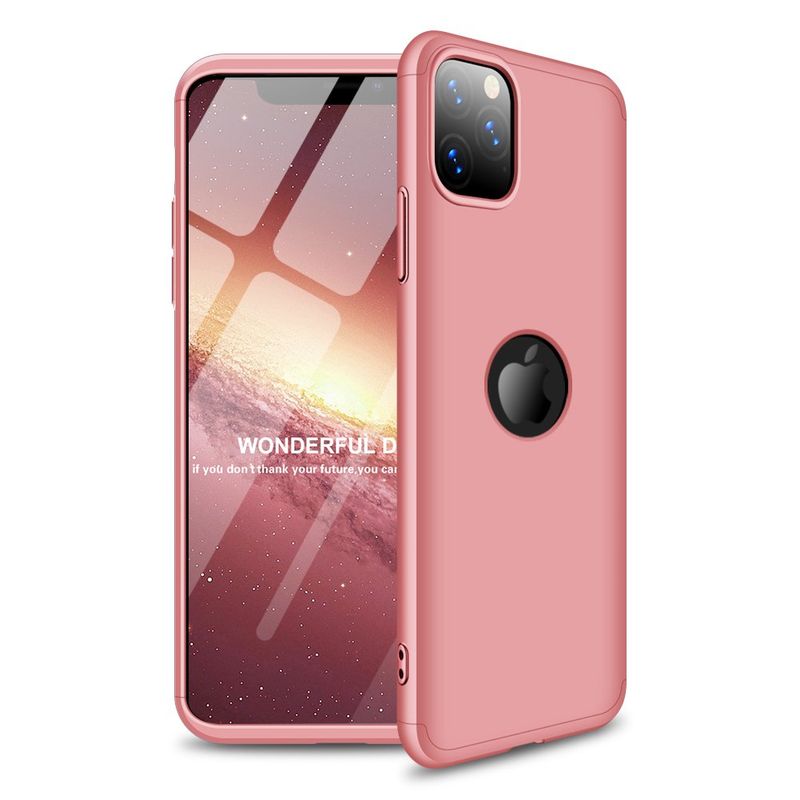 GENERICO - Funda Carcasa Estuche Protector 360 Para iPhone 11 Pro Rosado