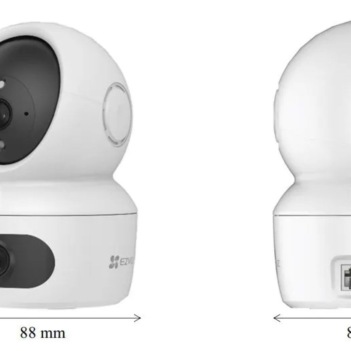 EZVIZ - CÁMARA EZVIZ WI-FI DE DOBLE LENTE CON ROTACIÓN HORIZONTAL Y VERTICAL