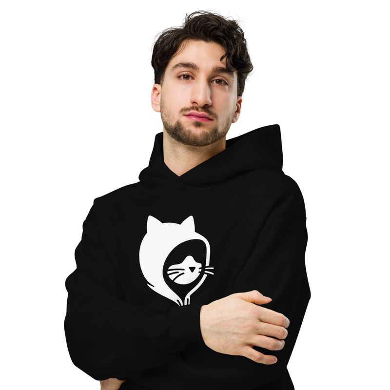 UNDERTOP - Buzo Con Capucha ADN Cat Unisex.