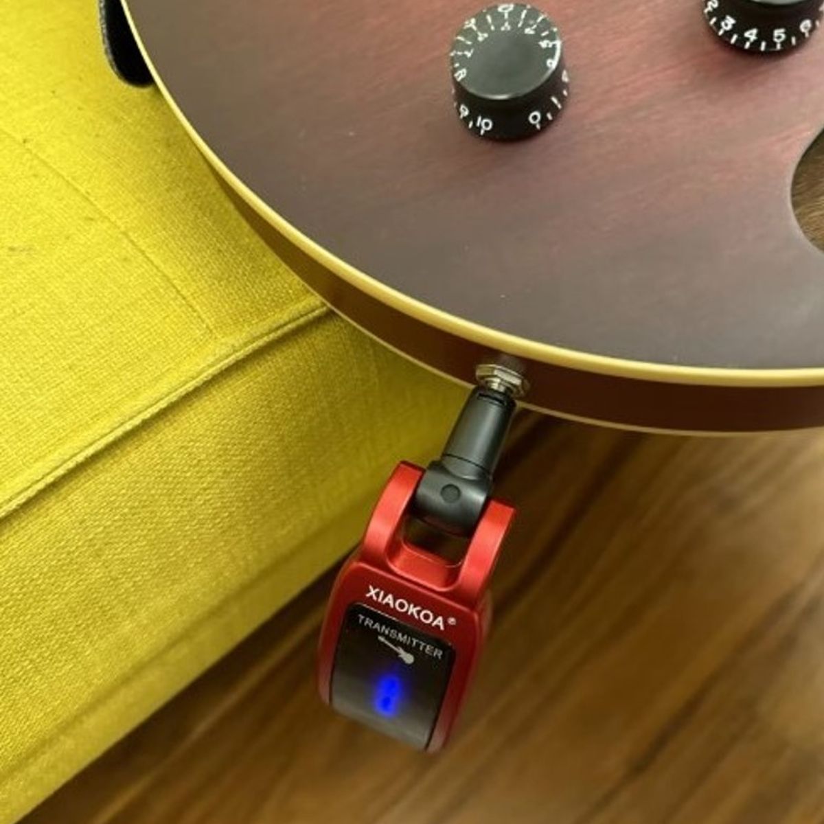 GENERICO - Microfono Guitarra Inalámbrico con Pantalla LED Mejorado XIAOKOA