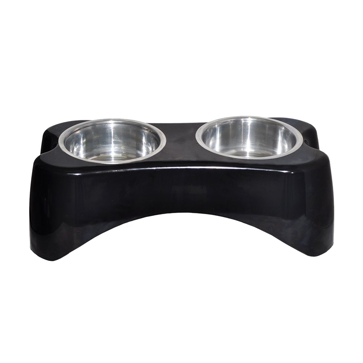 AM MASCOTAS - Comedor Plato Alumunio Hueso Mediano Am Mascotas