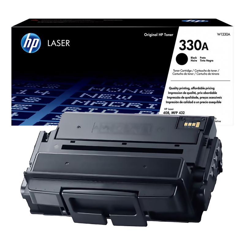 HP - Tóner 330A HP Negro Para Impresoras HP Laser 408 MFP 432.