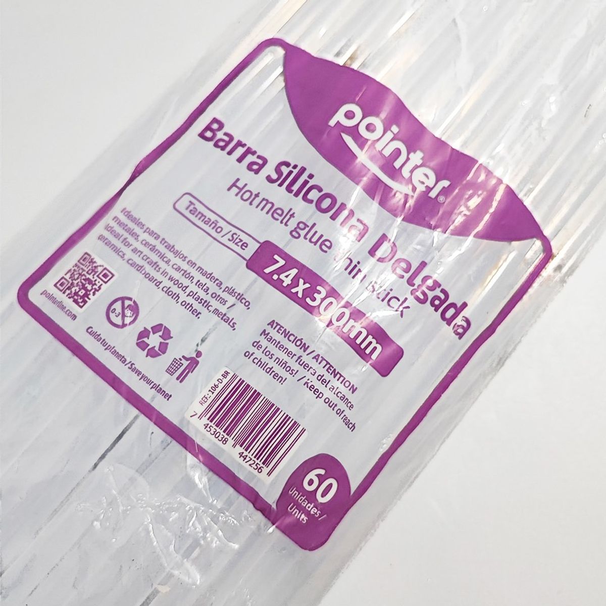 POINTER - Paquete De Silicona Pointer En Barra Delgada X 60 Unidades