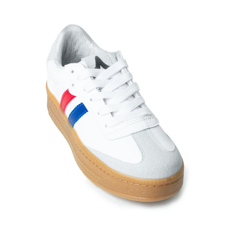 PRICE SHOES - Price Shoes Tenis Casual Mujer 962DN28-8BLANCO