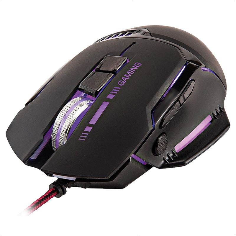 XTECH - Mouse Óptico 3D, Xtech XTM-720 Combative, 8 Botones, 7200 DPI