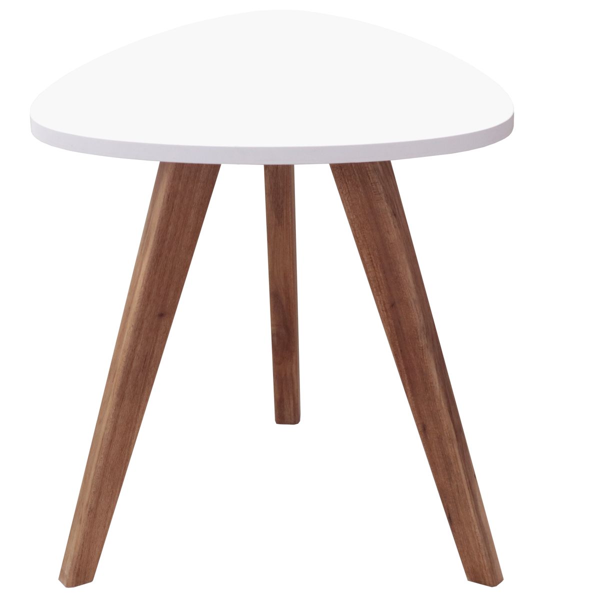 GENERICO - Mesa Auxiliar Nórdica Triangular Mediana