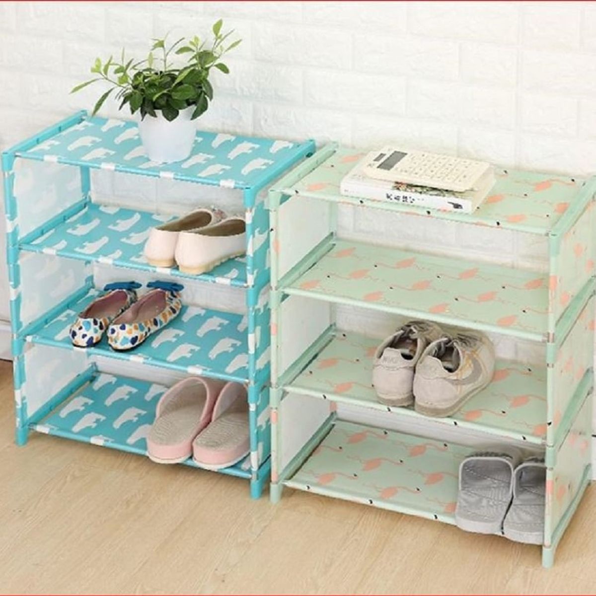 CHINA GLAZE - Zapatero 4 Niveles Organizador Estante