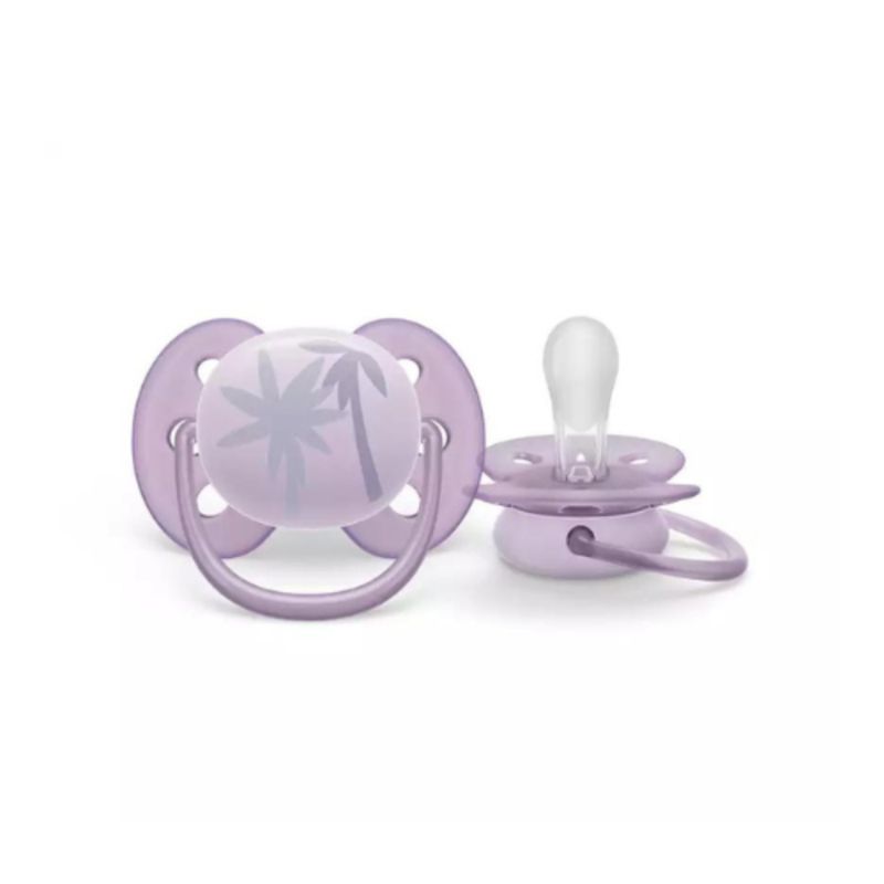 AVENT - Chupo Ultra Soft 0-6M X1 Palmeras - Avent - SCF09203