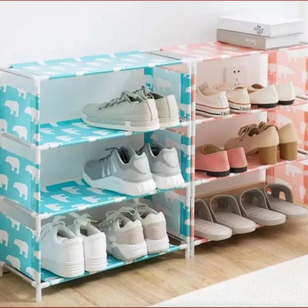 CHINA GLAZE - Zapatero 4 Niveles Organizador Estante