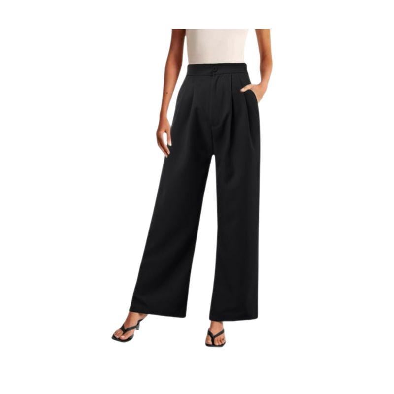 BAPU - Pantalón Mujer Tiro Alto Bota Recta elástico posterior