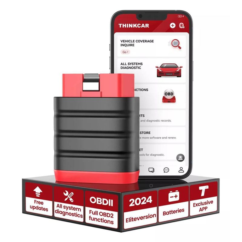 THINKCAR - Escaner Automotriz Thinkdiag Mini Multimarca 12 V Obd2