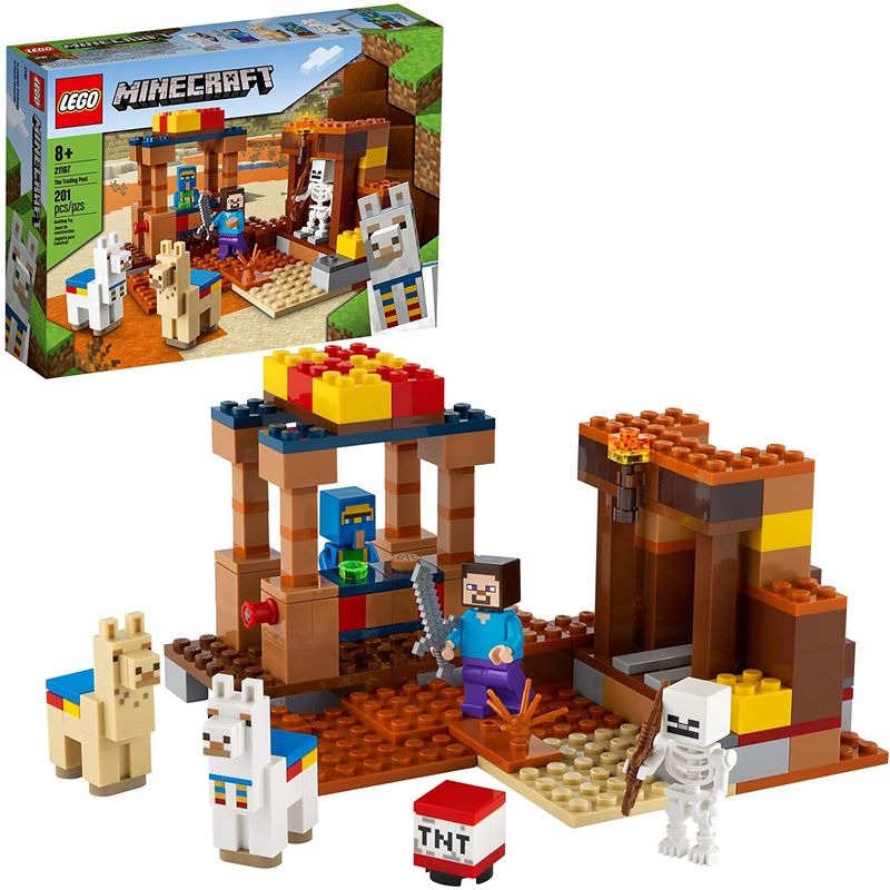 MINECRAFT - Lego Minecraft 21167 The Trading Post El puesto de comercio