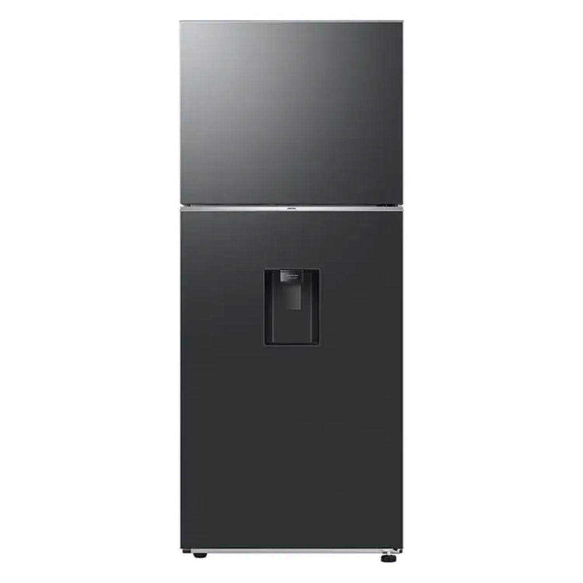 SAMSUNG - Nevera SAMSUNG No Frost Congelador superior 389 Litros Brutos Negro