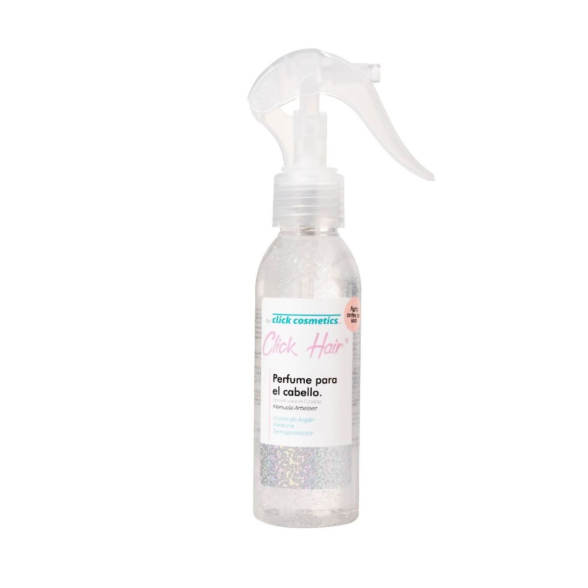 CLICK HAIR - Perfume Para El Cabello - TRANSPARENTE  Vainilla Glow- CLICK HAIR X 120 ML