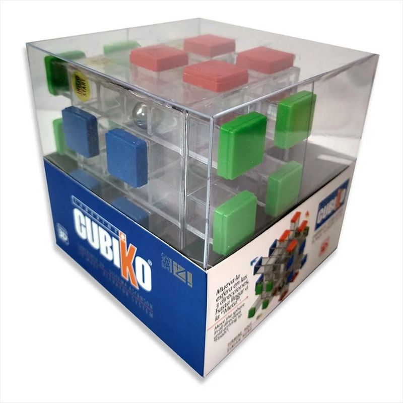 JUGANDO Y EDUCANDO - Juego Rompecabezas 3d Cubiko De Desafío Mental Adultos Niños