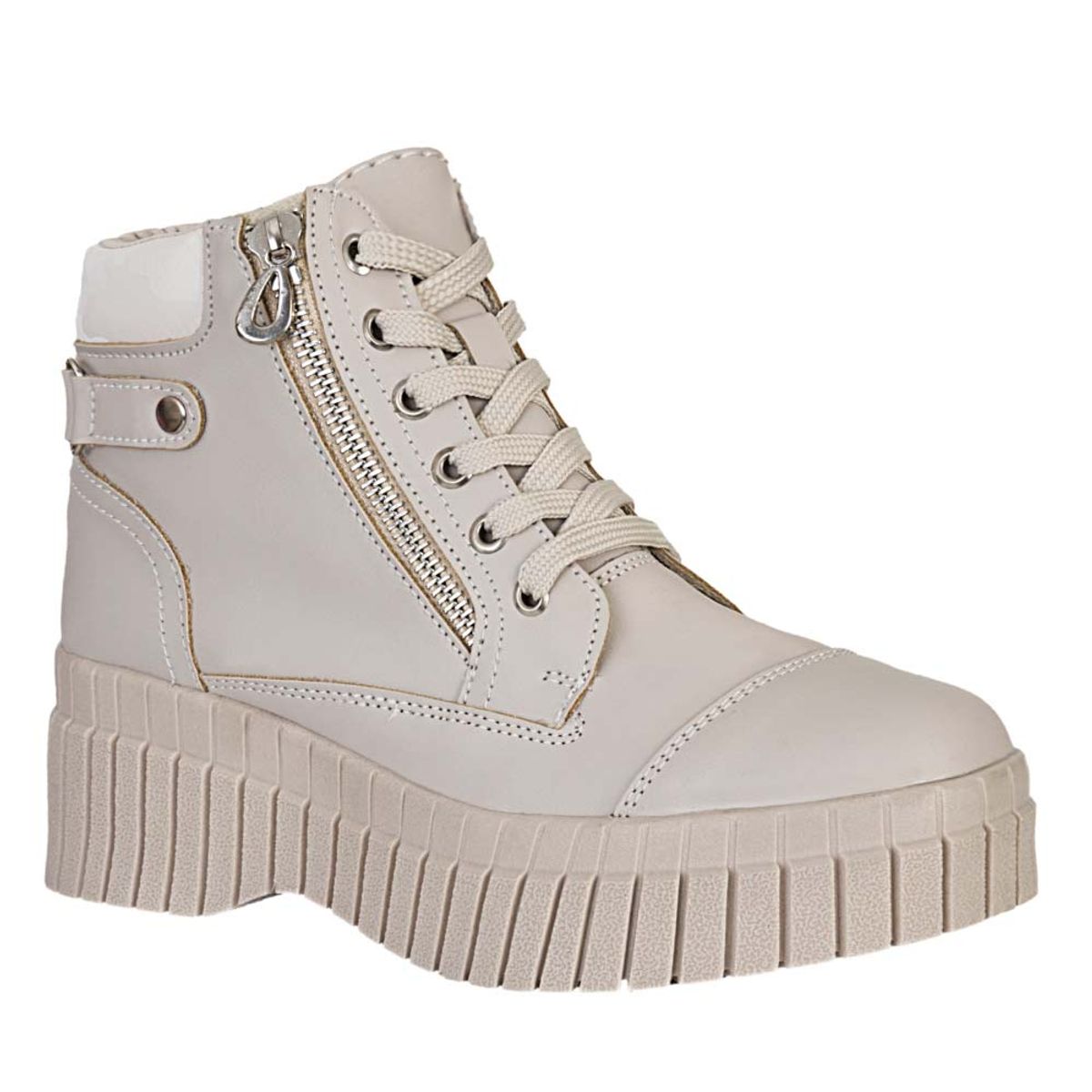 FRATTINI - Bota/botin de Mujer marca FRATTINI en Color BEIGE  / BOTA BOTT-01