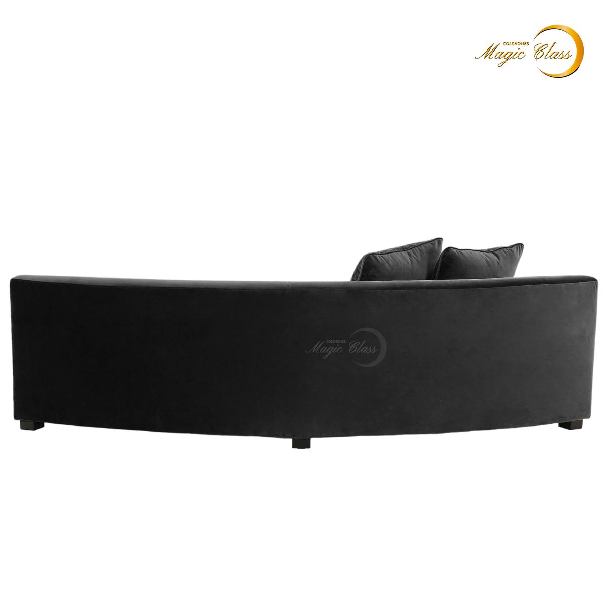 MAGIC CLASS - SALA MODERNA EDIMBURGO MICROFIBRA NEGRO