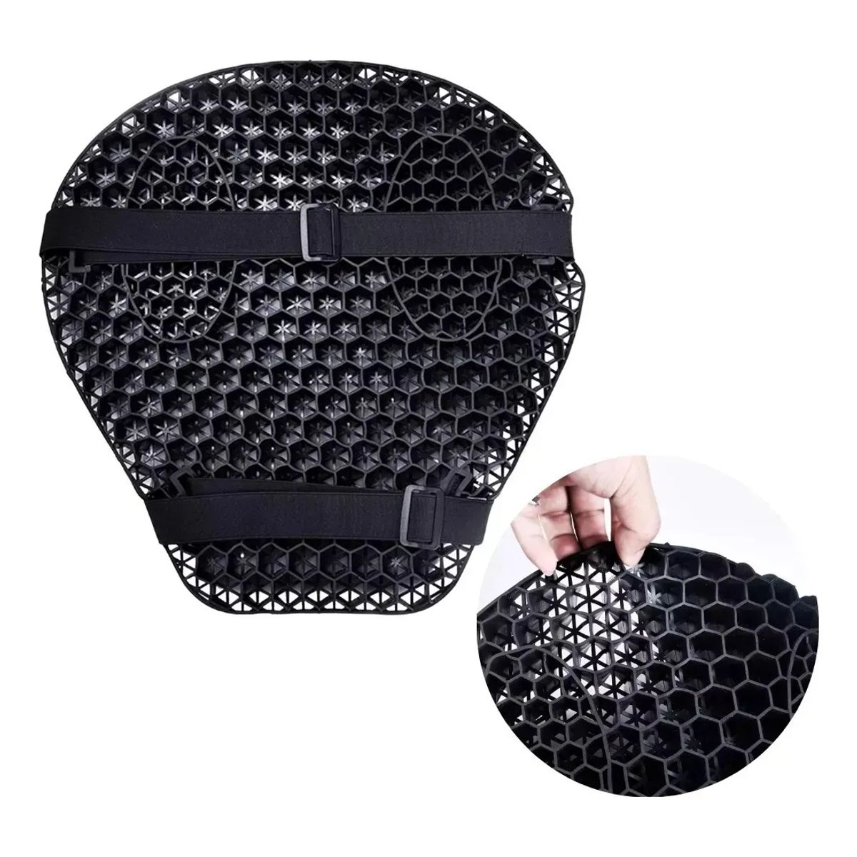 MILOPTS - Cojín Universal Para Moto de Silicona Gel