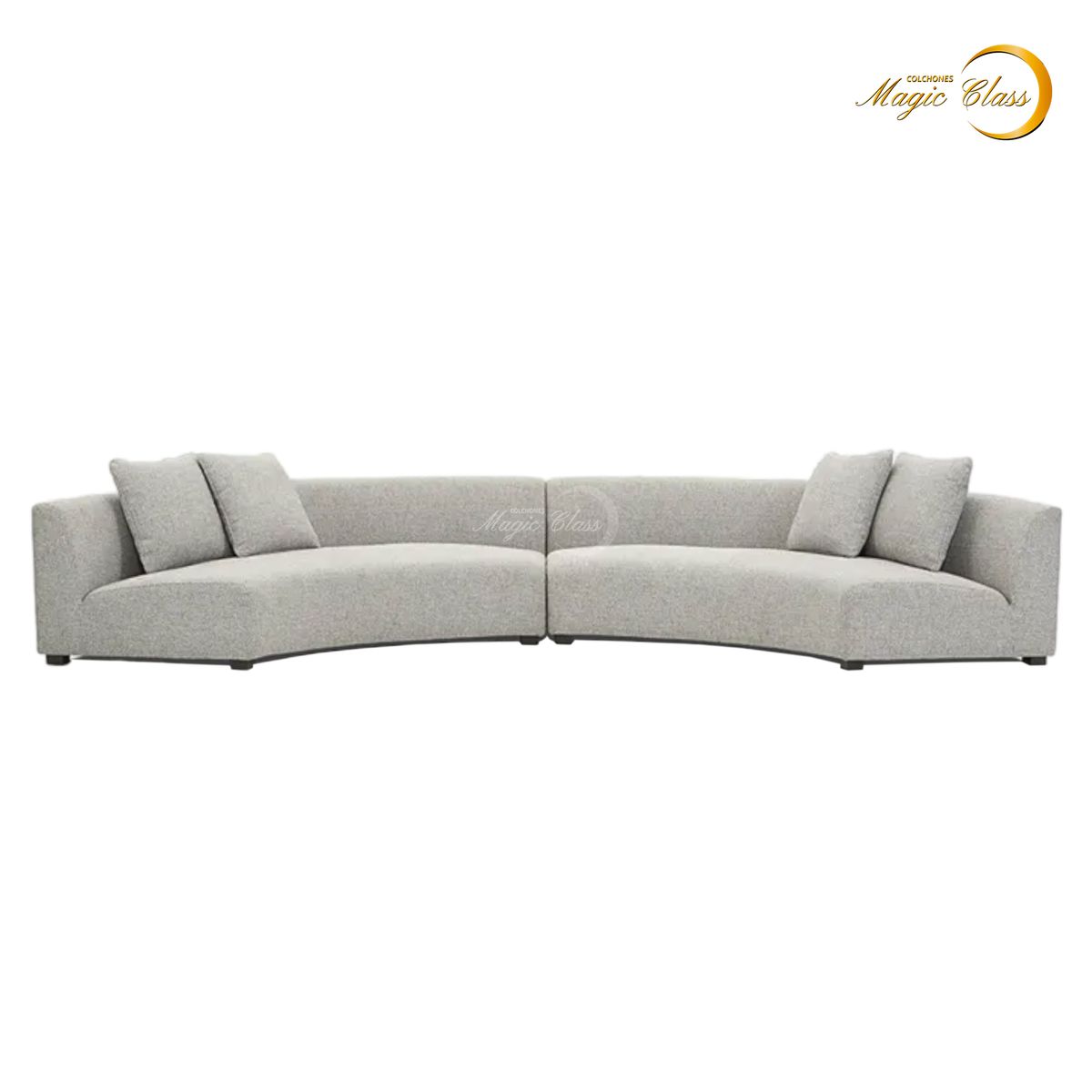 MAGIC CLASS - SALA MODERNA EDIMBURGO MICROFIBRA GRIS