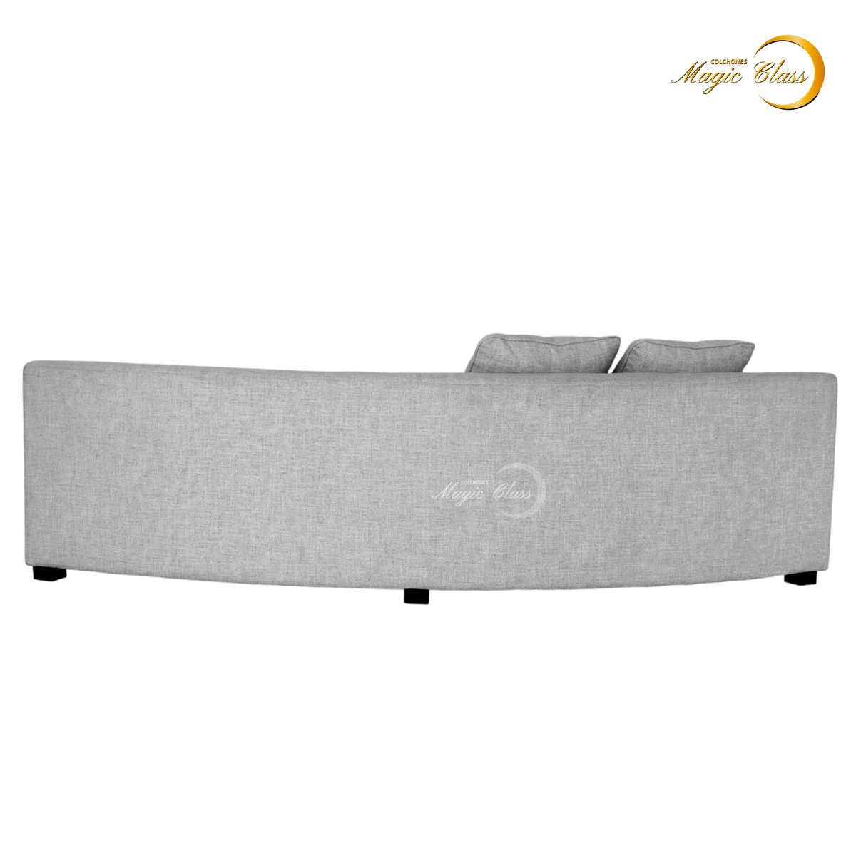 MAGIC CLASS - SALA MODERNA EDIMBURGO MICROFIBRA GRIS