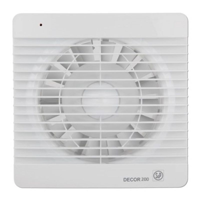GENERICO - Extractor Baño axial Decor-200 C 18x18 5”