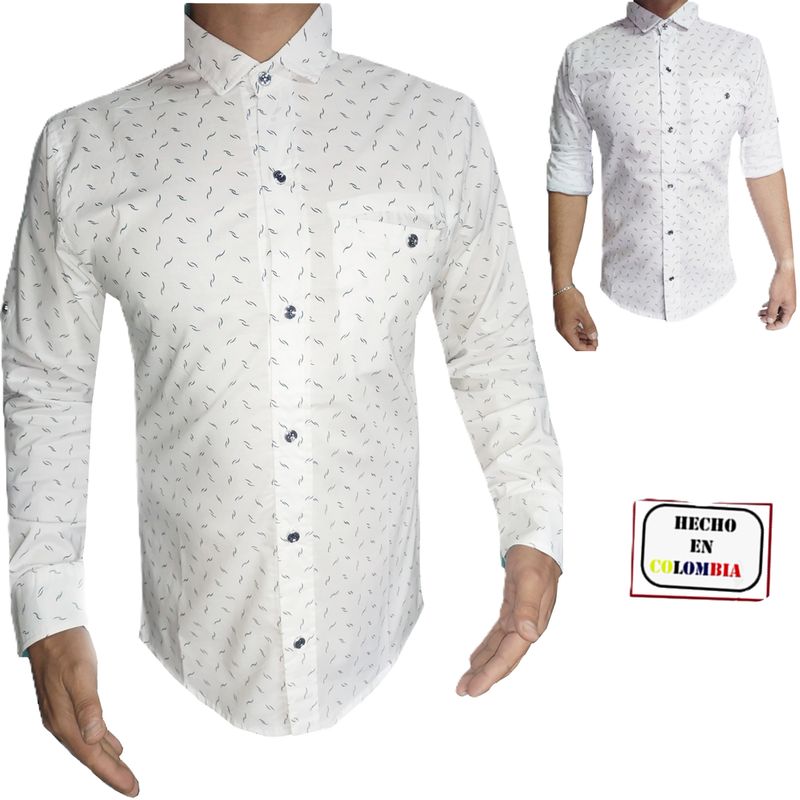 ZAFIRO JEANS - Camisa de arabescos hombre en promoción