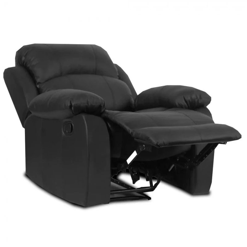MAGIC CLASS - SILLA RECLINABLE MANUAL DREAM ECOCUERO NEGRO