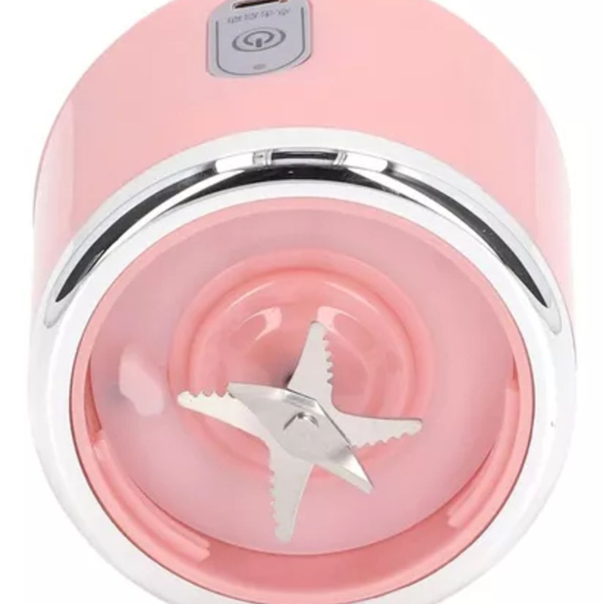 GENERICO - Mini Licuadora Portátil USB Recargable Rosa