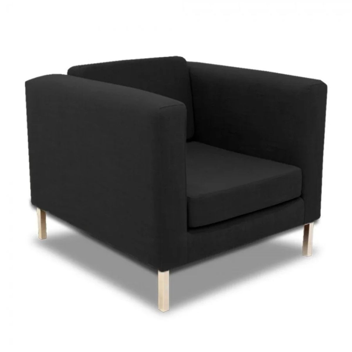 MAGIC CLASS - SILLA MODERNA WARREN MICROFIBRA NEGRO