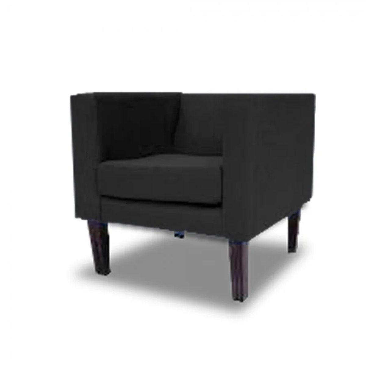 MAGIC CLASS - SILLA MODERNA CRUZ MICROFIBRA NEGRO