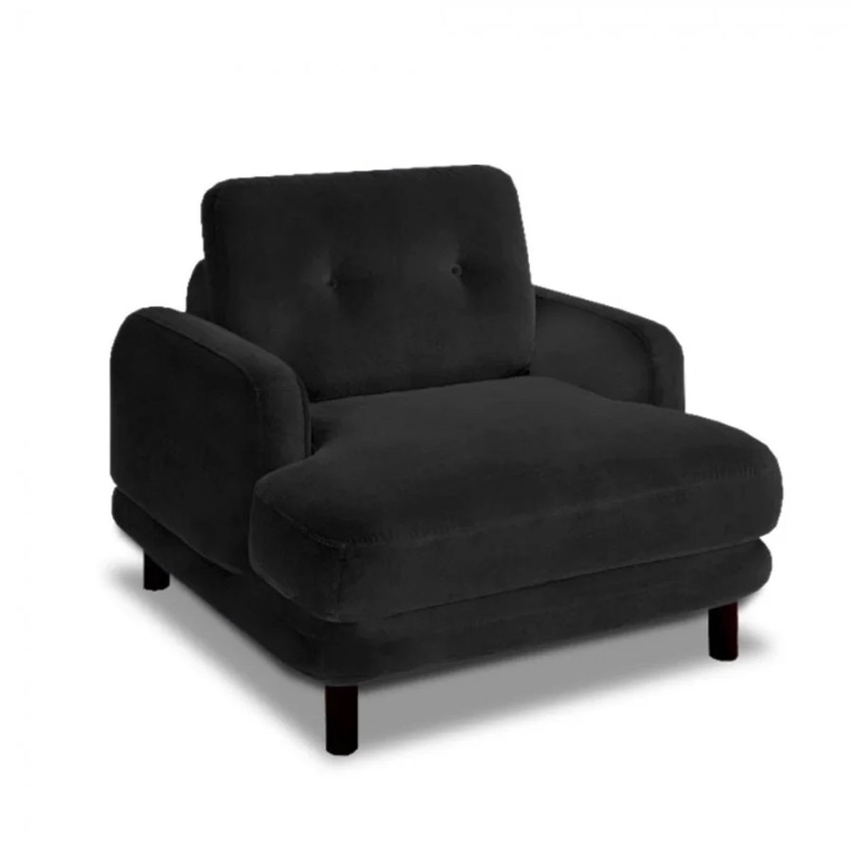 MAGIC CLASS - SILLA MODERNA GIBSON MICROFIBRA NEGRO