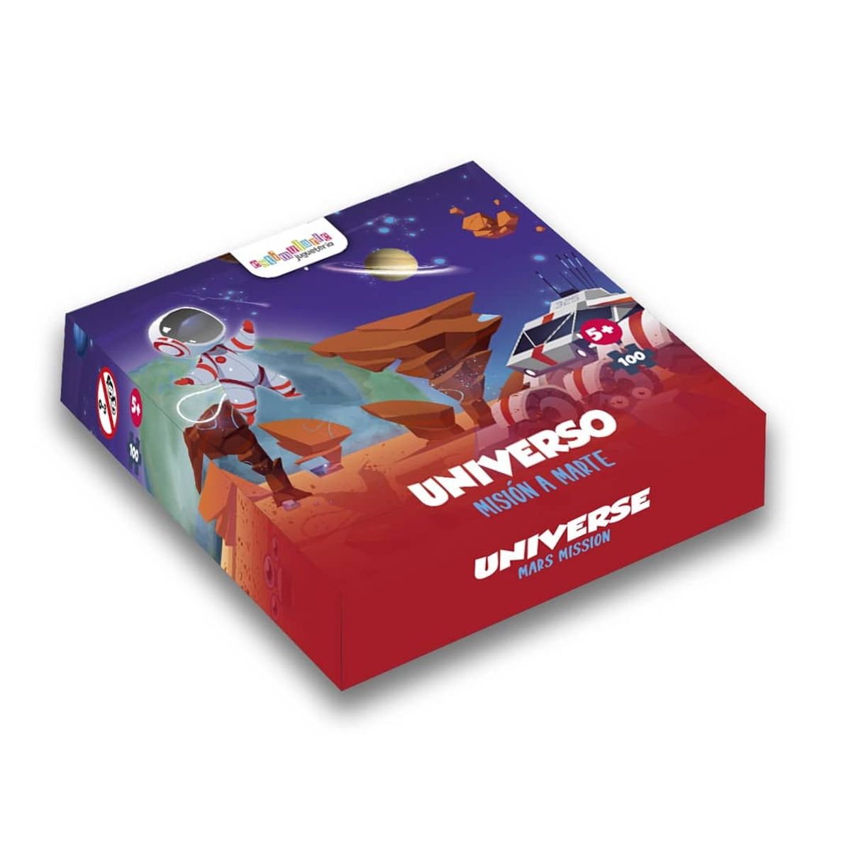 ESTIMULARTE - Rompecabezas 100 Piezas Universo misión A Marte