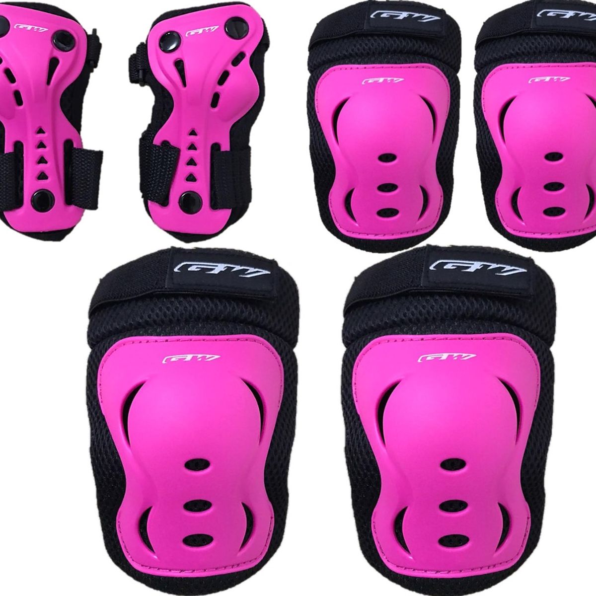 GW - Kit Protectores Niños Bicicleta Patinaje Patineta Codera