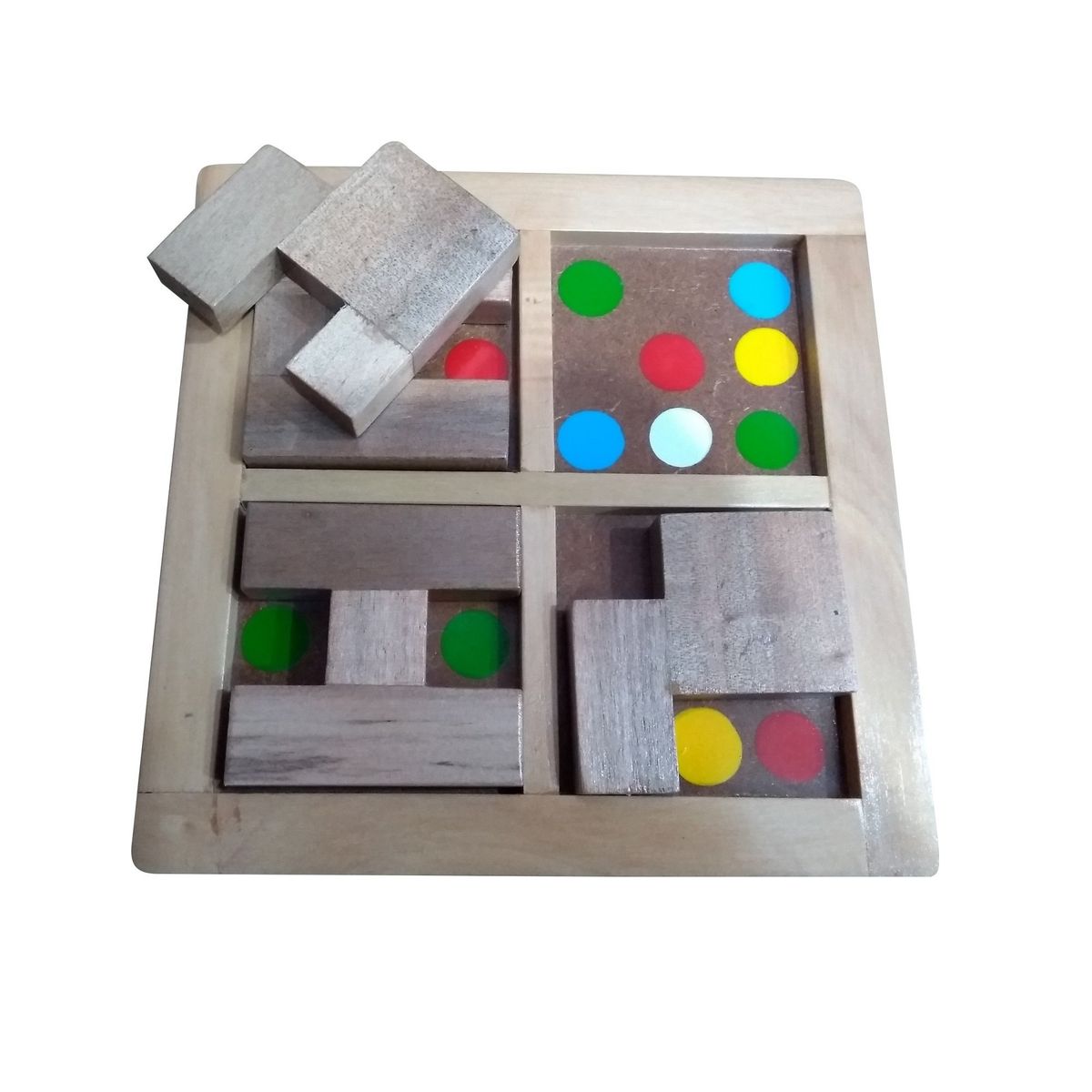 MAFEGO - Concéntrese Por Cuatro Tableros Memoria Mafego 1443 Madera