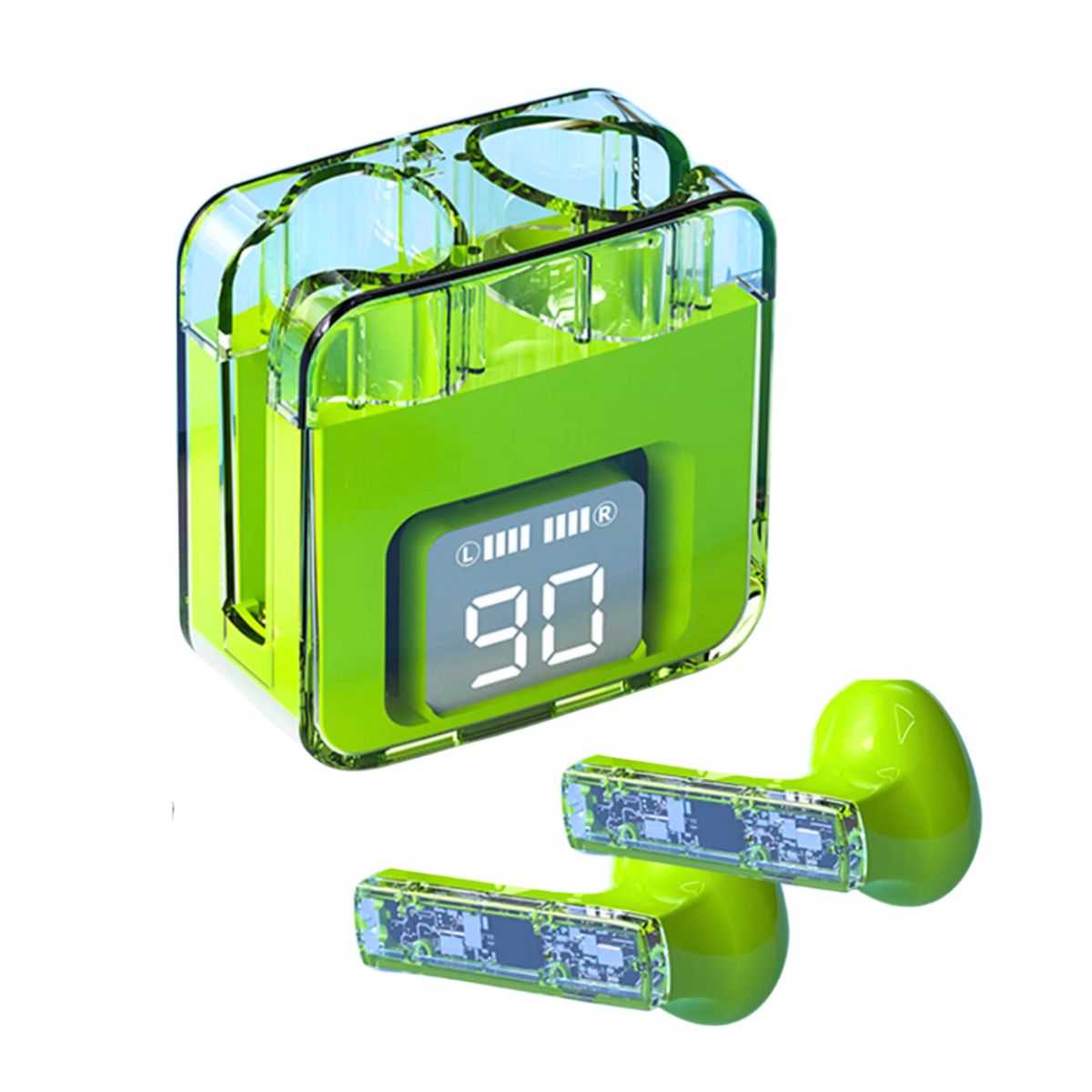 GENERICO - Audífonos Bluetooth Recargables Pantalla Led Digital G60