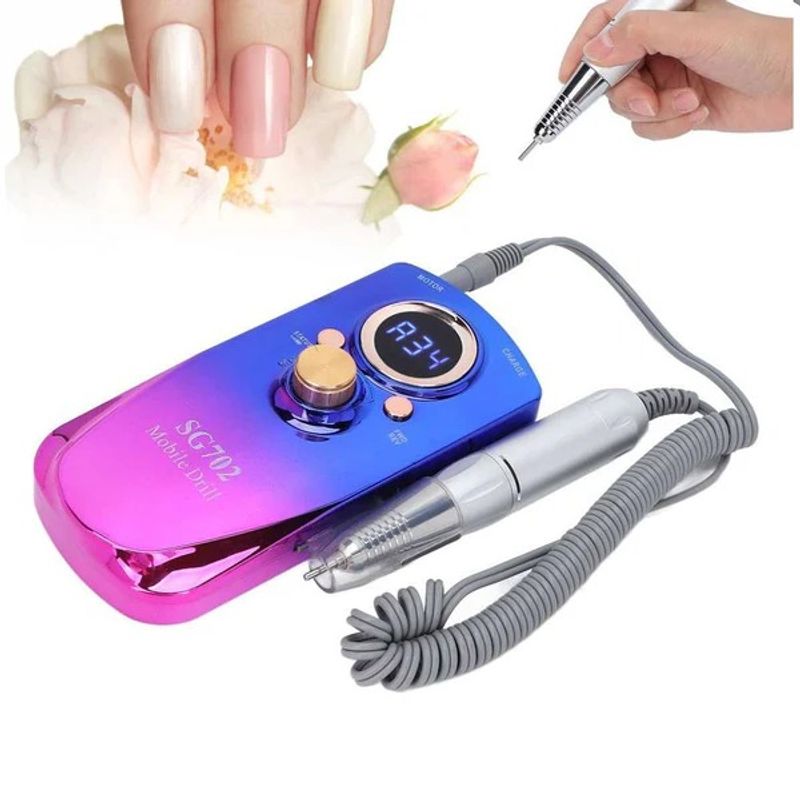 GENERICO - Pulidor De Uñas  Portátil  Inalámbrico Para Manicura
