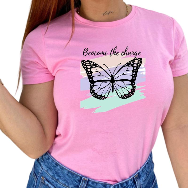 FLORESA - Camiseta Mujer Estampado Floresa