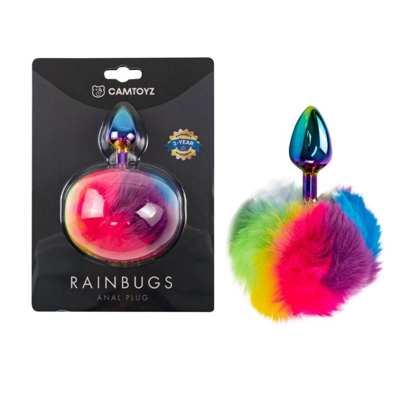 GENERICO - Plug Anal Arcoiris Camtoyz