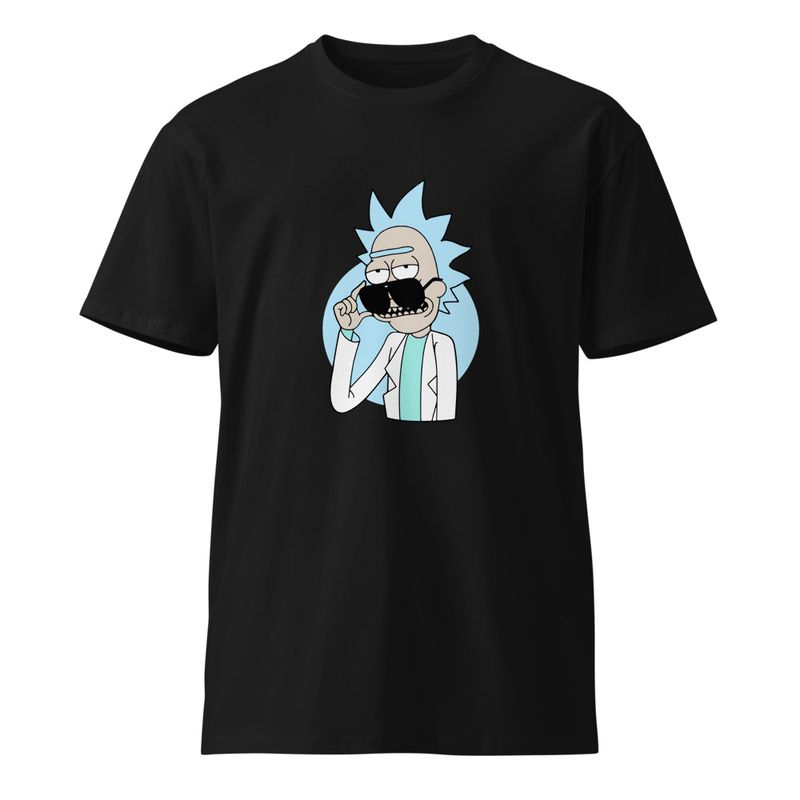 UNDERTOP - Camiseta Manga Corta Rick Sánchez Unisex_.
