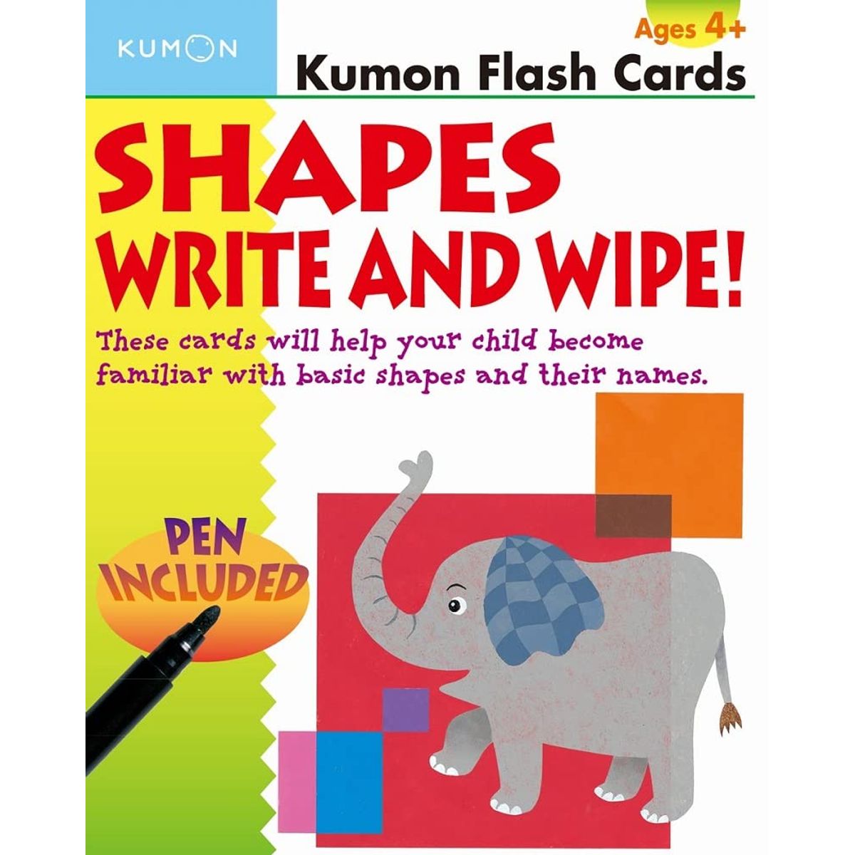 JUGANDO Y EDUCANDO - Flash Cards Educativas Kumon Formas Básicas Para Niños
