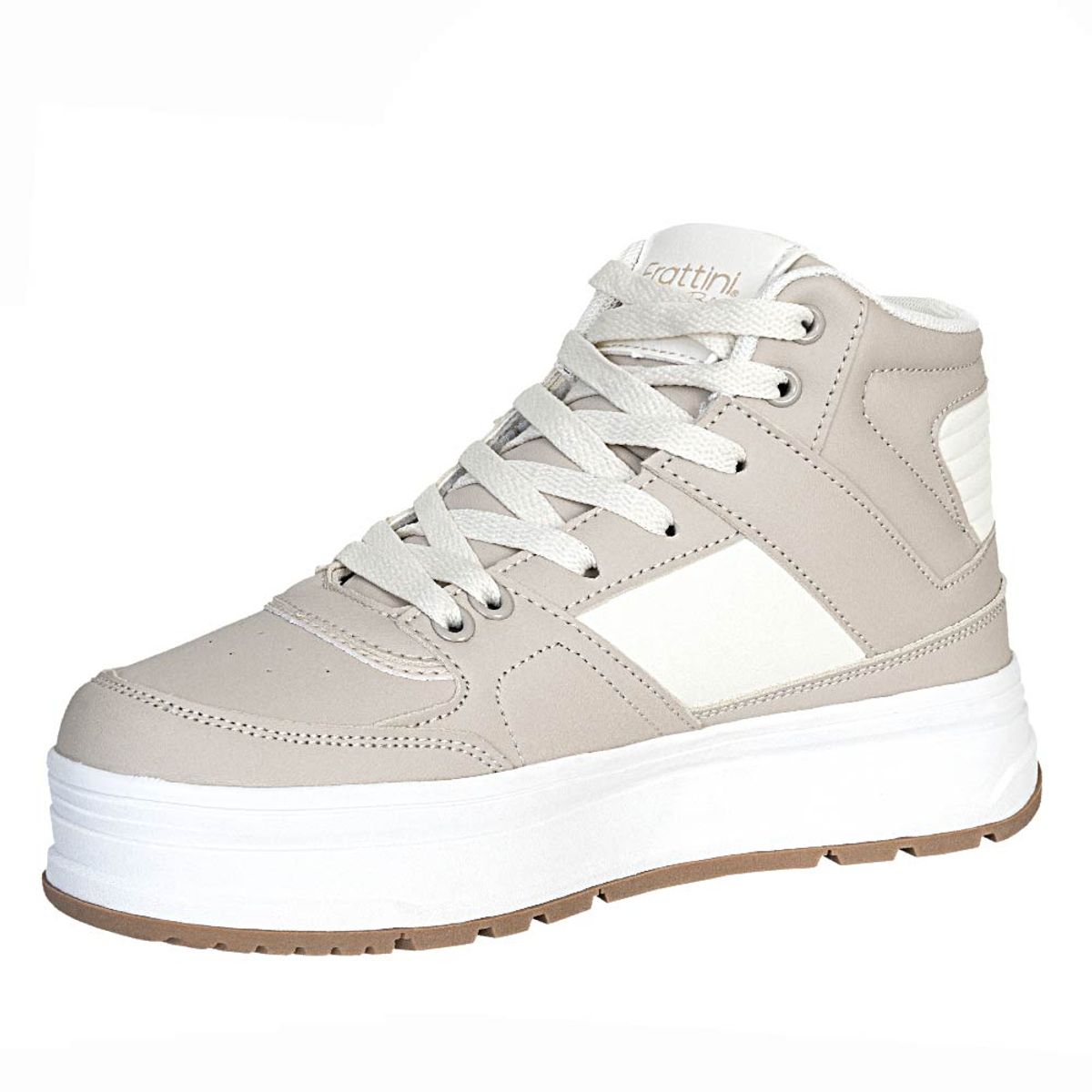 FRATTINI BELA - Tenis de Mujer marca FRATTINI BELA en Color BEIGE  / TENIS SW30722W